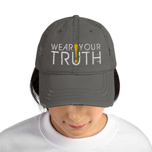 Wear Your Truth❗️ Distressed Dad Hat